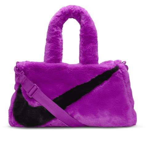 nike fur tote bag